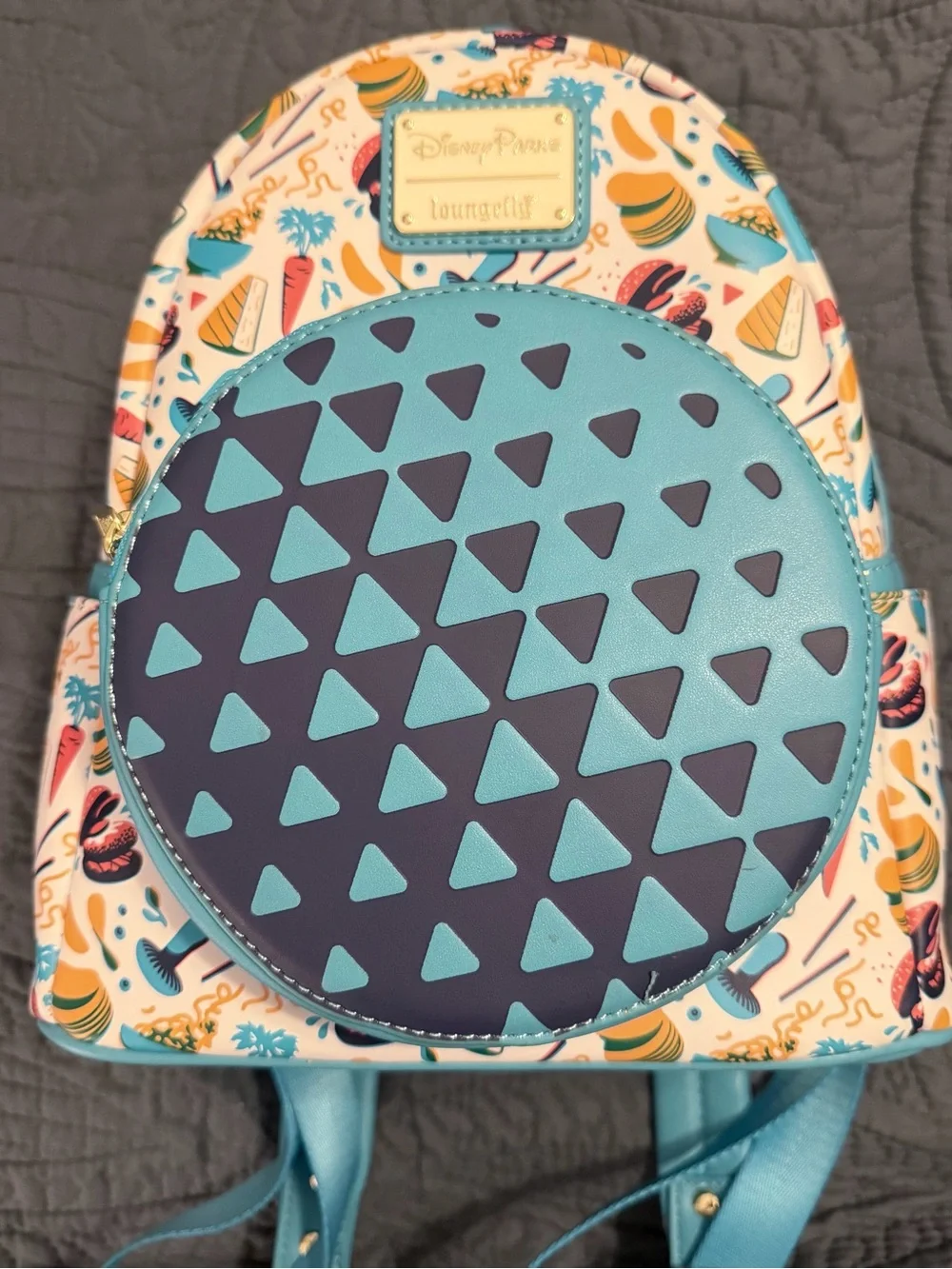 Loungefly Disney Food & Wine Festival 2023 Mini Backpack.